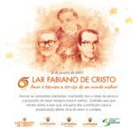 Lar Fabiano de Cristo completa aniversário de 65 anos em 2023