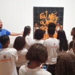 Coparticipantes da Casa de Mãe Marocas, em Duque de Caxias (RJ), visitam exposição “Encruzilhadas da Arte Afro-Brasileira” no CCBB-RJ