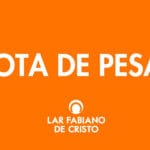 Nota de pesar — Divaldo Franco