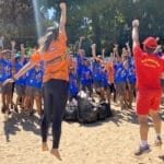 Clubinho do Jacaré Poió da Casa de Eurípedes, em Colinas do Tocantins (TO), participa de ação do Projeto Botinho, do Corpo de Bombeiros Militar do Tocantins (CBMTO)